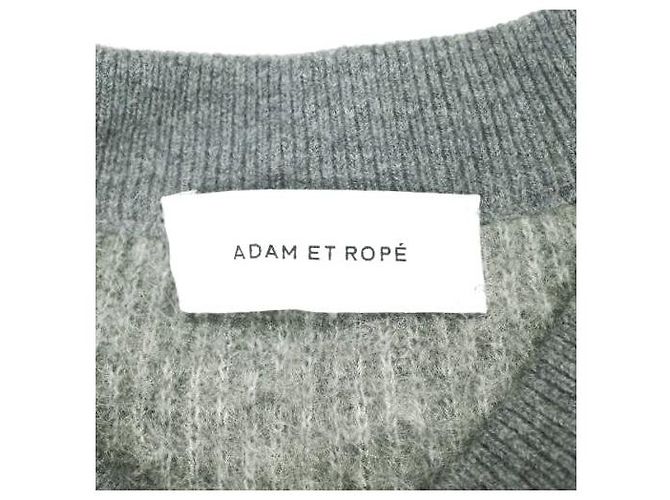 Autre Marque Top de punto de mohair ADAM ET ROPE Castaño - vista 7