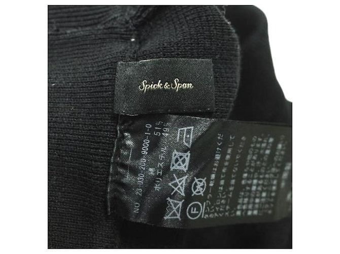 Autre Marque Spick and Span Milano Rippstrick-Shorts Schwarz - Ansicht 6