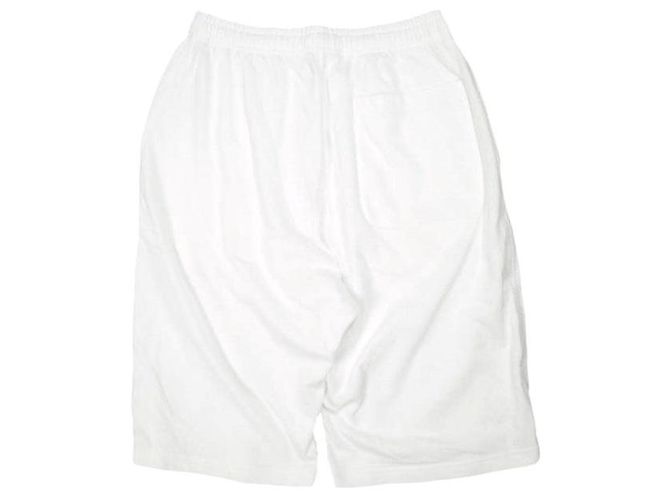 Autre Marque Short de malha de algodão COMOLI Branco - vista 2