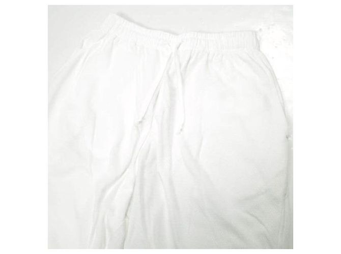 Autre Marque Short de malha de algodão COMOLI Branco - vista 5