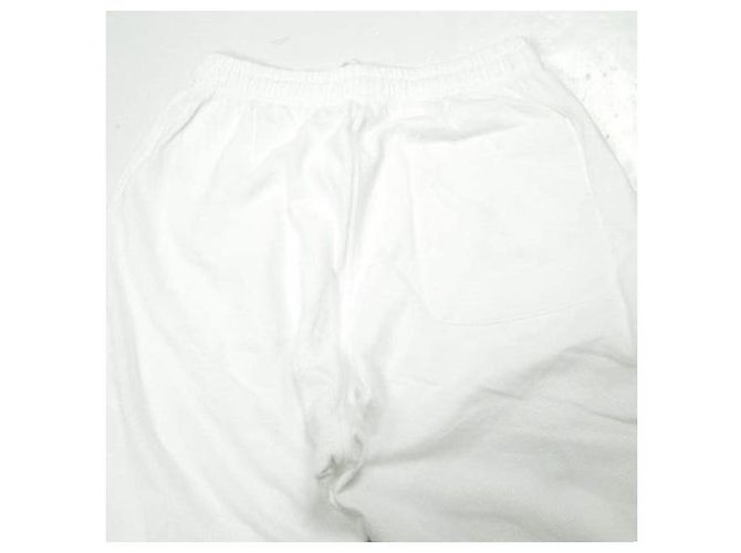 Autre Marque Short de malha de algodão COMOLI Branco - vista 6