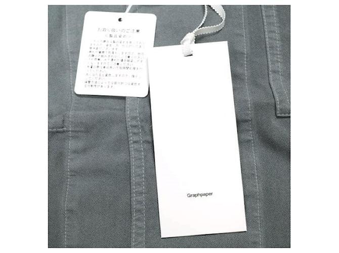 Autre Marque Chaqueta Graphpaper Soft Cupro Castaño - vista 4
