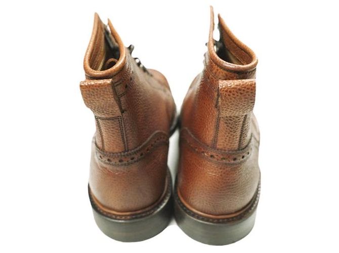 Ralph Lauren Stivali RRL BOWERY BOOTS BROGUE Marrone - vista 4