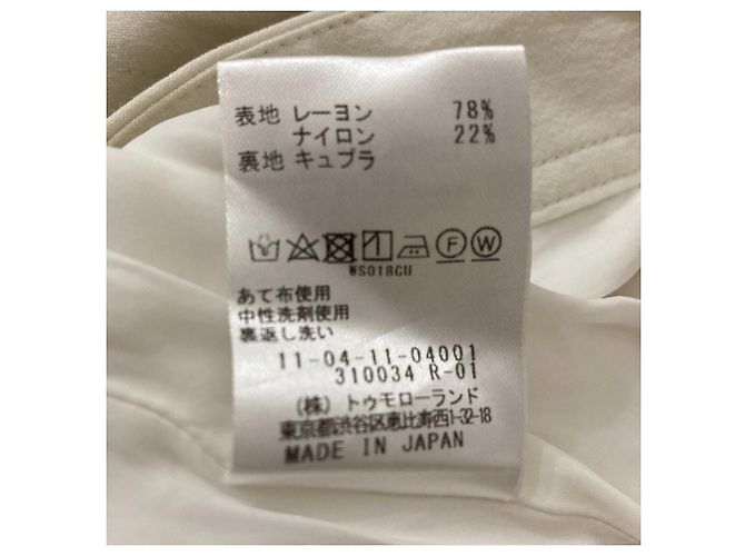 Autre Marque Pantalones anchos Ballsey Swing Weave Blanco - vista 6