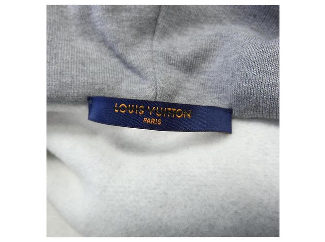 Louis Vuitton 3DLV Graffiti Bestickter Hoodie Braun - Ansicht 4