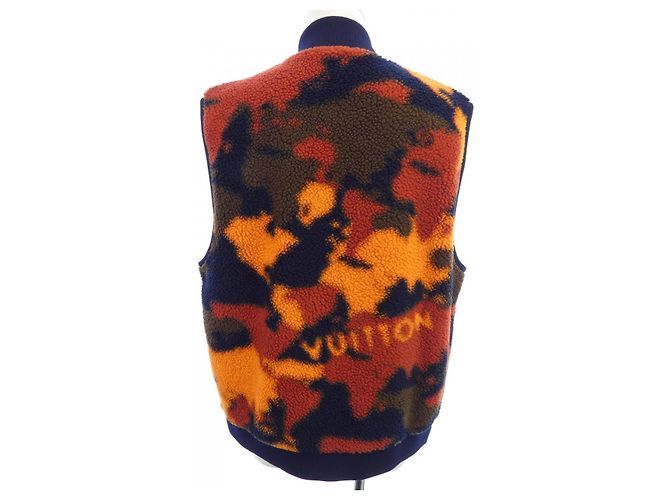 Chaleco de forro polar reversible Louis Vuitton Roja - vista 2