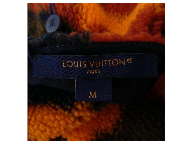 Chaleco de forro polar reversible Louis Vuitton Roja - vista 4