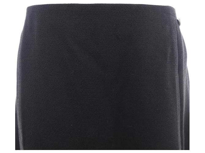Falda de seda Chanel Negro - vista 6
