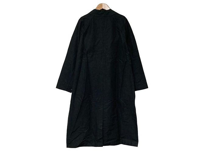 Autre Marque PAR ICI Casaco Long Oversize Preto - vista 3