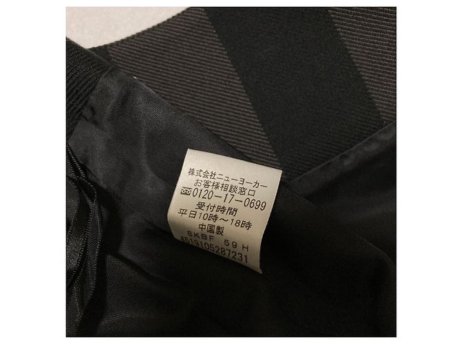 Autre Marque Falda Sally Scott Border Negro - vista 8