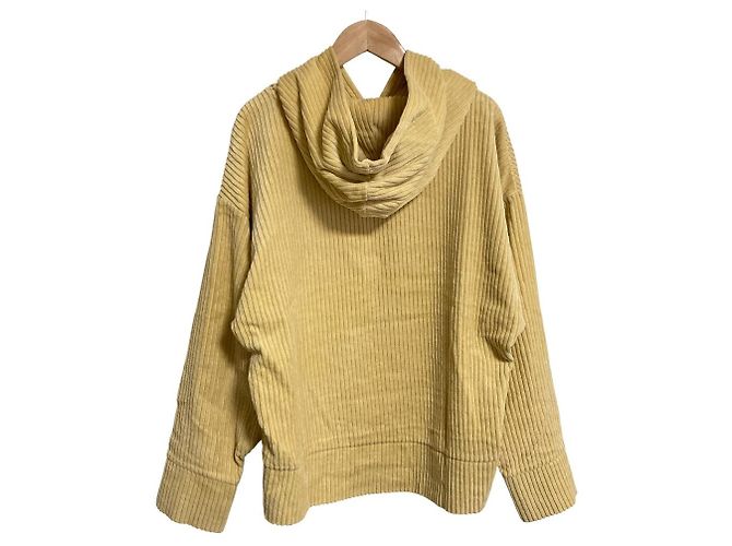 Autre Marque Cordroy-Pullover Adam et Rope' Fukuda Orimono Beige - Ansicht 2
