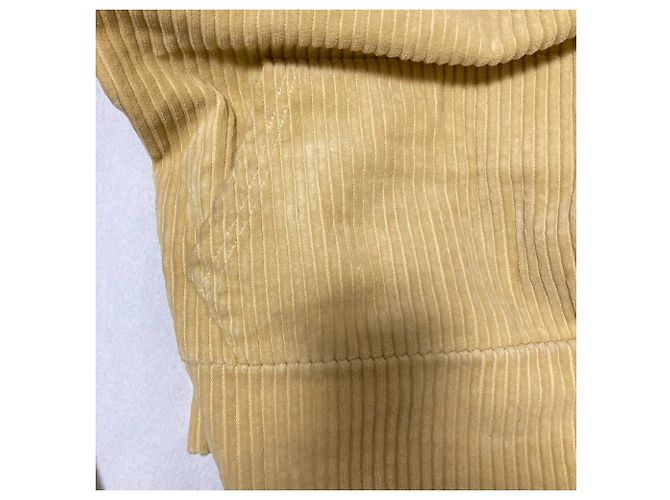 Autre Marque Cordroy-Pullover Adam et Rope' Fukuda Orimono Beige - Ansicht 3