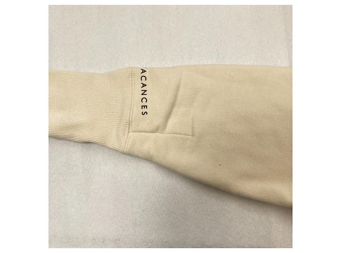 Autre Marque MES VACANCES Felpa con Maniche Dolman Crudo - vista 3