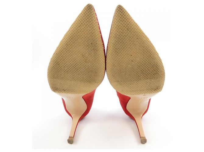 Autre Marque Décolleté in pelle Gianvito Rossi Rosso - vista 4