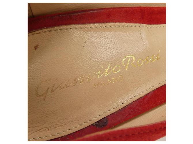 Autre Marque Décolleté in pelle Gianvito Rossi Rosso - vista 6
