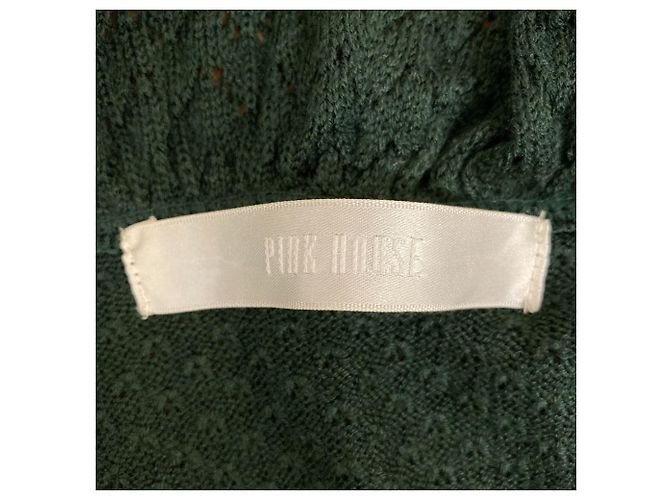 Autre Marque Strickjacke PINK HOUSE Grün - Ansicht 4