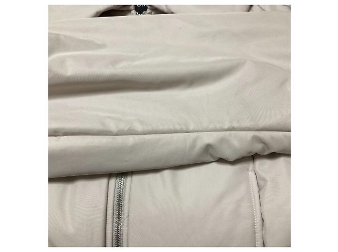 Autre Marque Casaco curto acolchoado FOXEY Crema Bege - vista 12