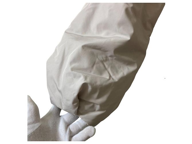 Autre Marque Casaco curto acolchoado FOXEY Crema Bege - vista 4