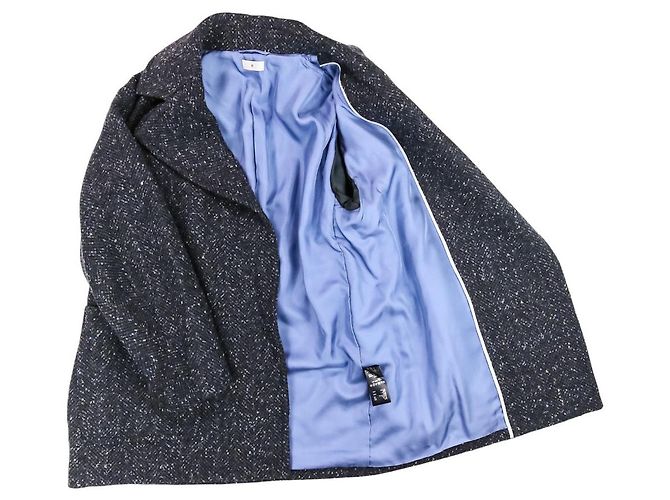 Autre Marque Abrigo TOMORROWLAND .B Classic Homespun Castaño Negro - vista 7