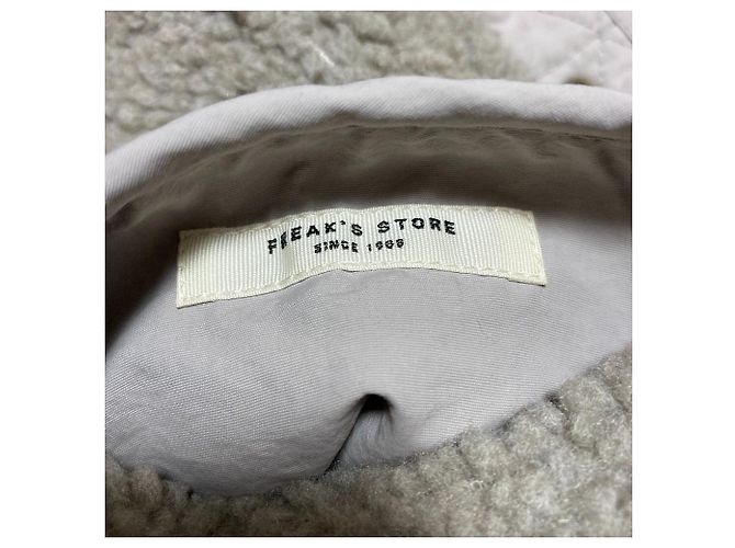 Autre Marque Chaqueta acolchada reversible FREAK'S STORE Castaño - vista 5