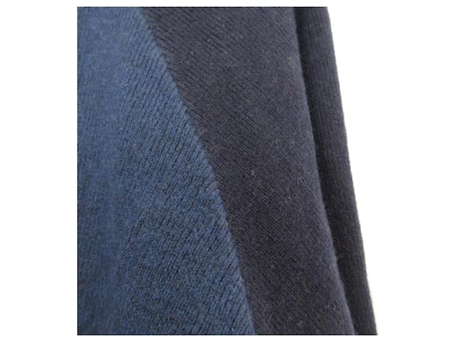 V-Ausschnitt Strickpullover PS Paul Smith Blau Marineblau - Ansicht 3