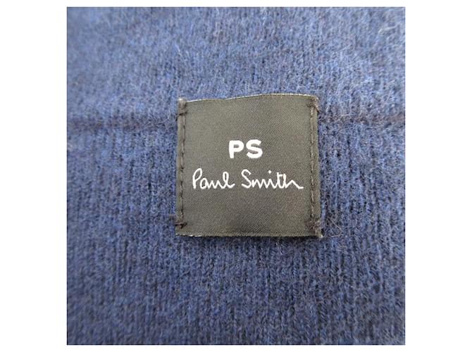 V-Ausschnitt Strickpullover PS Paul Smith Blau Marineblau - Ansicht 4