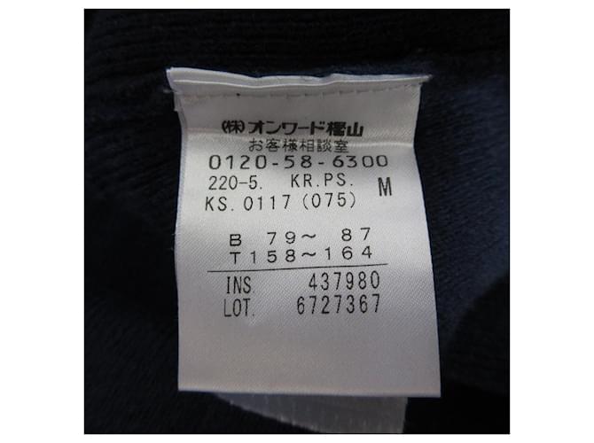 V-Ausschnitt Strickpullover PS Paul Smith Blau Marineblau - Ansicht 5