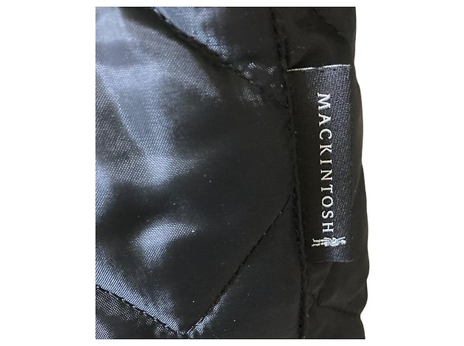 Autre Marque Abrigo acolchado LUNAN LONG Mackintosh Negro - vista 6