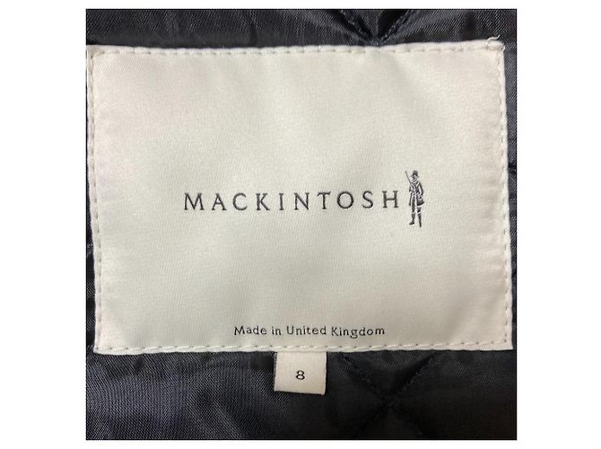 Autre Marque Abrigo acolchado LUNAN LONG Mackintosh Negro - vista 7