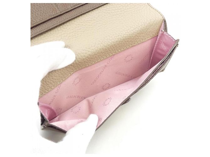 Autre Marque Cartera COCOCELUX GOLD Beige - vista 5