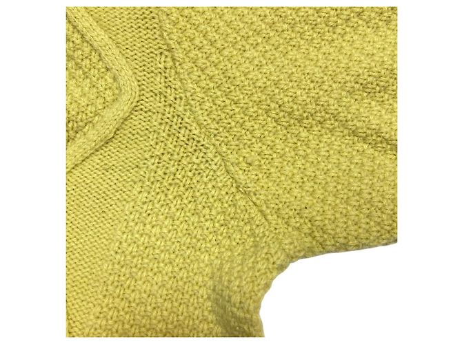 Autre Marque Hamilton Lammwoll-Strickpullover von Mila Owen Gelb - Ansicht 6
