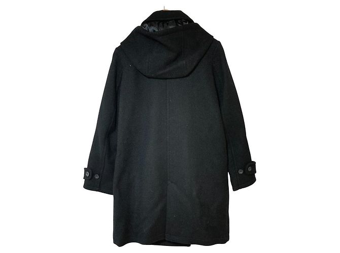 Autre Marque URBAN RESEARCH DOORS Long Coat 2way con cuello de chal Negro - vista 2