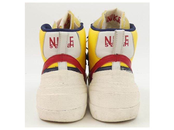Autre Marque Sneakers Nike Bianco Rosso Giallo - vista 5