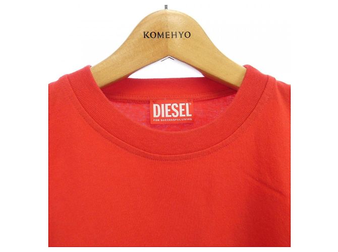Autre Marque Camiseta de algodón Diesel Roja - vista 5