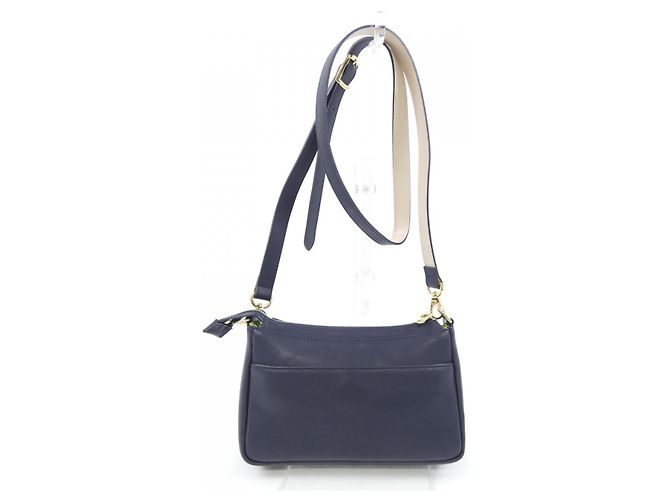 Autre Marque Borsa in pelle ADMJ Blu Blu navy - vista 3