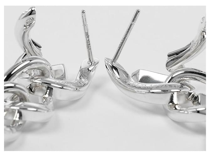 Tiffany & Co Orecchini Forge Drop Link Silver925 di TIFFANY&Co. Argento - vista 5