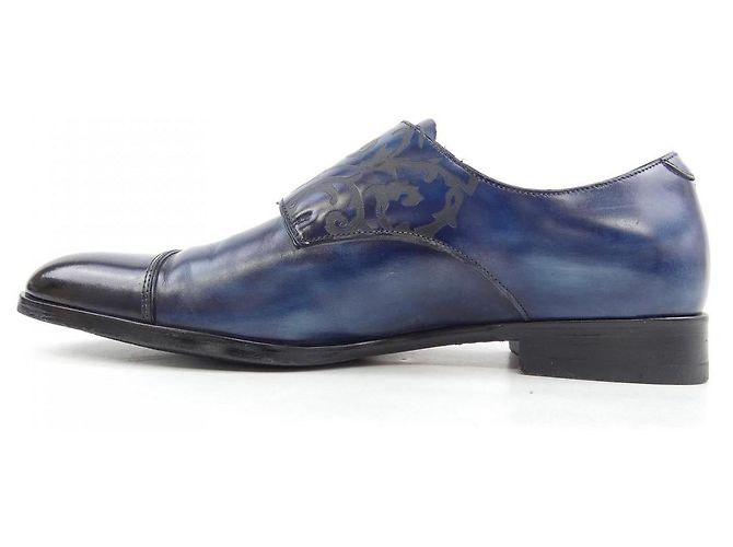 Autre Marque Lederschuhe CENTO FELINA Blau - Ansicht 2