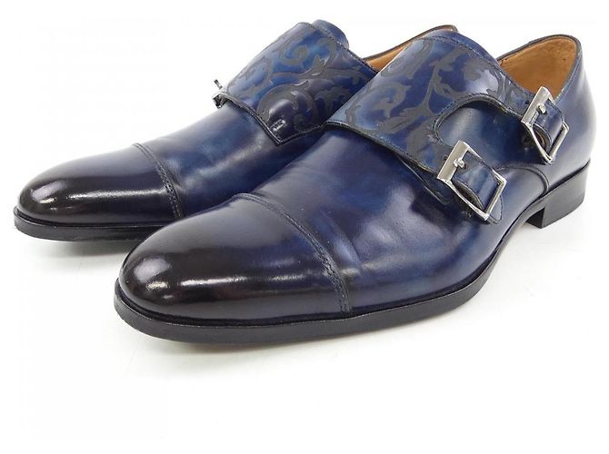 Autre Marque Lederschuhe CENTO FELINA Blau - Ansicht 3