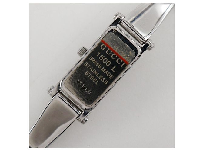 Gucci 1500L Edelstahl Silber - Ansicht 6