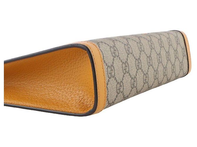 Gucci Clutch GG Supreme Kai Collaboration Edizione Limitata Arancione - vista 5