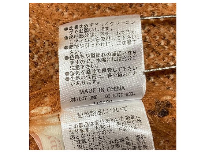 Autre Marque Eimy Istoire Karo-Strickkleid Braun Weiß - Ansicht 6