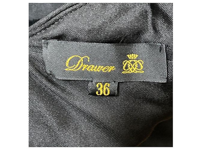 Autre Marque Drawer Puff Jacquard Camisole Schwarz - Ansicht 5