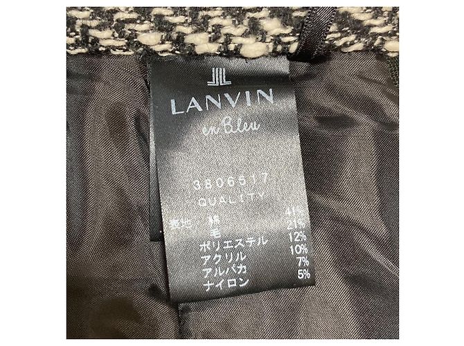 Falda de tweed LANVIN en Bleu Negro - vista 5