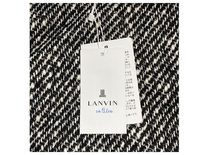 Falda de tweed LANVIN en Bleu Negro - vista 7