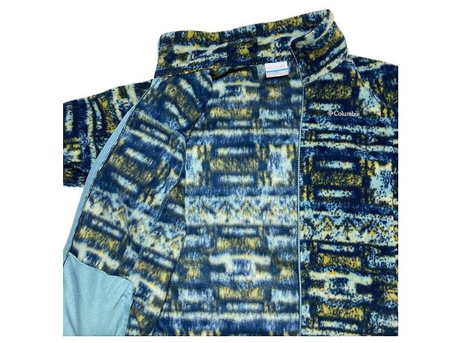 Autre Marque Chaqueta de forro polar Columbia Azul Multicolor - vista 3