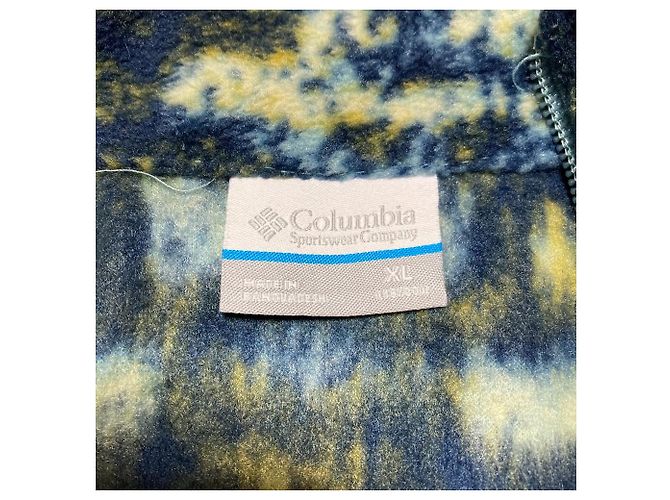 Autre Marque Chaqueta de forro polar Columbia Azul Multicolor - vista 4