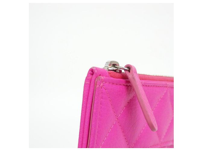 Chanel AP0624 Kartenetui aus Ziegenleder Pink - Ansicht 4