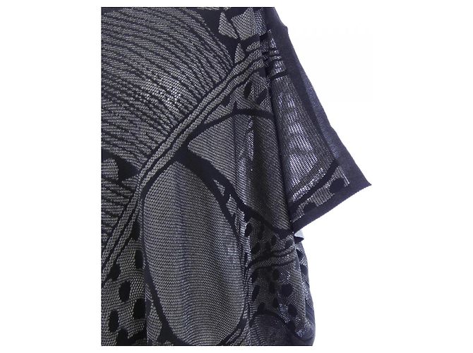 Autre Marque Vestido Pleats Please A-POC Negro Blanco - vista 6