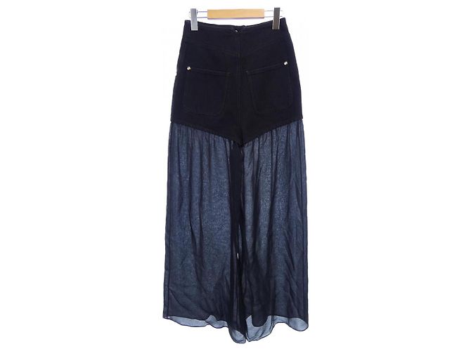 Chanel Wollhose Schwarz - Ansicht 2