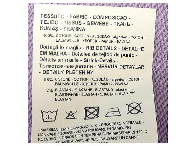 Sudadera de algodón Emporio Armani Púrpura - vista 3